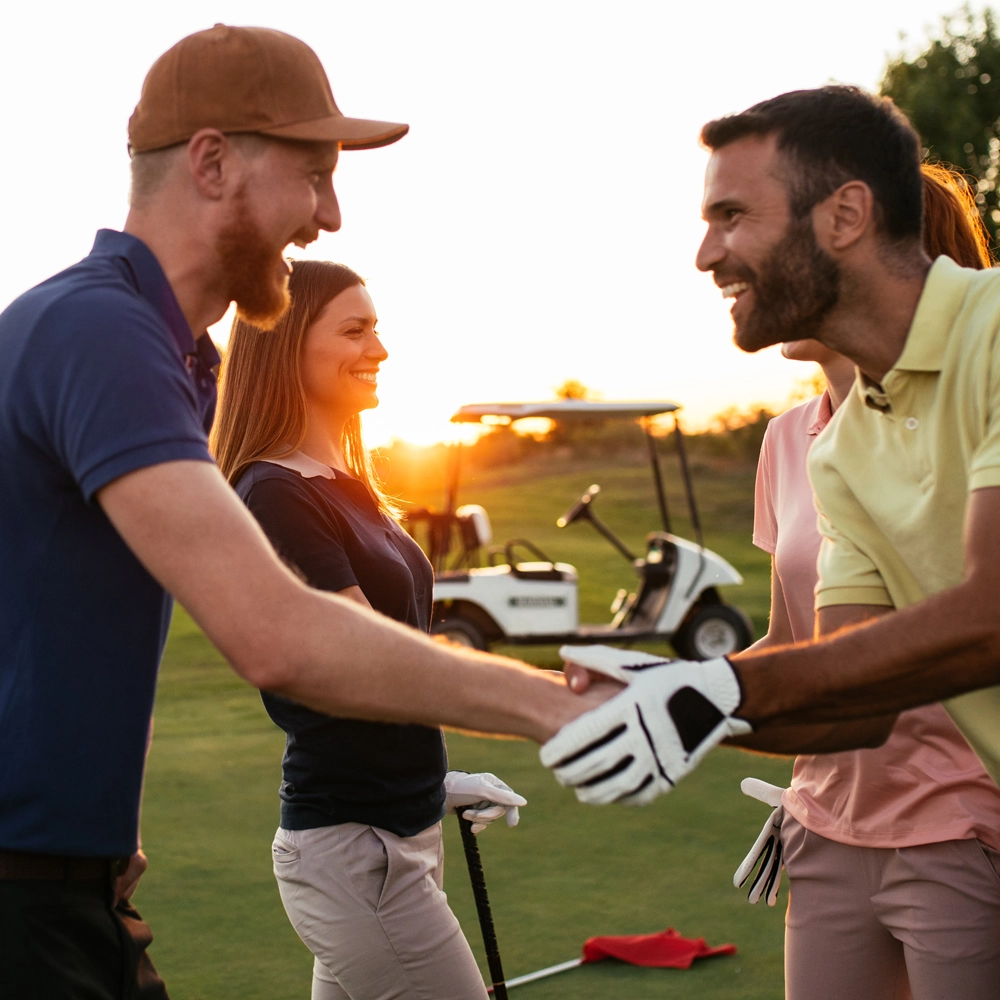 Centraide - Joueurs de golf